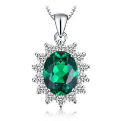 green stone necklace 275-01