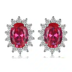 halo stud earrings 193-01