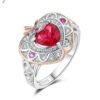 heart shaped ring engagement 053-01
