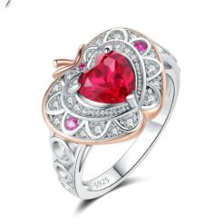 heart shaped ring engagement 053-01
