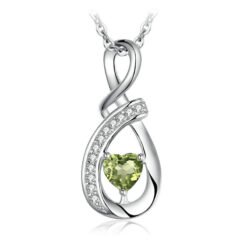 peridot necklace 264-01