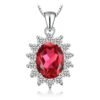 red stone necklace 271-01