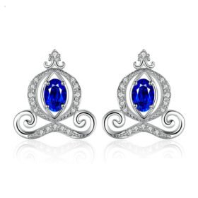 Sapphire Stud Earrings For Women