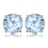 silver stud earrings for women 199-01