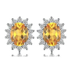 yellow earrings 203-08
